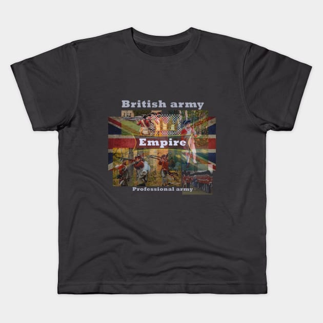 British army Kids T-Shirt by Madi's shop